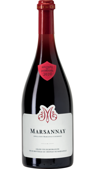 Bottle of Chateau de Marsannay Rouge 2020 wine 750 ml