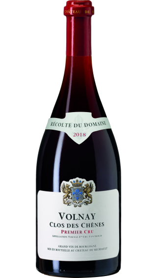 Bottle of Chateau de Meursault Volnay Premier Cru Clos des Chenes 2020 wine 750 ml