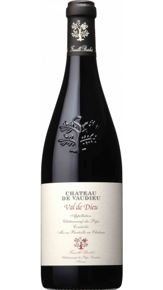 Bottle of Chateau de Vaudieu Chateauneuf Du Pape Val de Dieu 2017 wine 750 ml