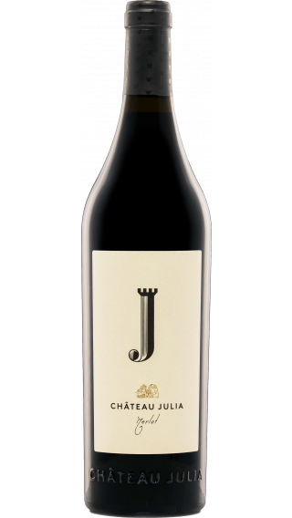 Bottle of Costa Lazaridi Chateau Julia Merlot 2020  wine 750 ml