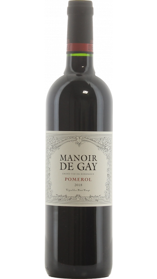 Bottle of Chateau Le Gay Manoir De Gay 2018 wine 750 ml