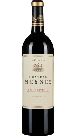 Bottle of Chateau Meyney 2019 wine 750 ml