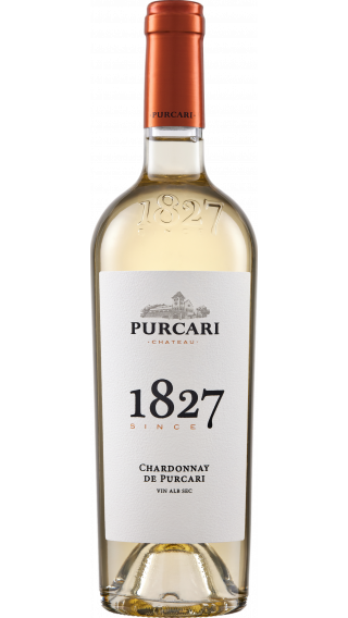 Bottle of Chateau Purcari Chardonnay de Purcari 2021 wine 750 ml