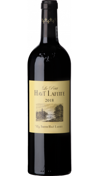 Bottle of Chateau Smith Haut Lafitte Le Petit Haut Lafitte 2018 wine 750 ml
