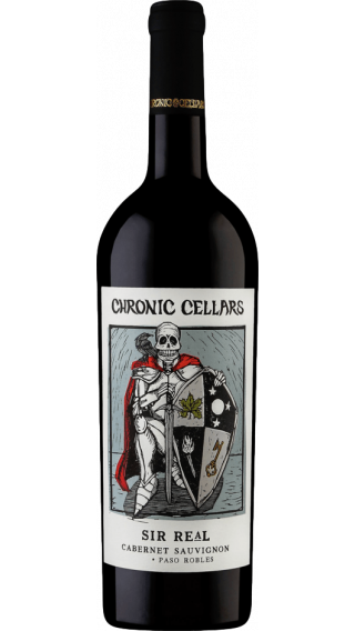 Bottle of Chronic Cellars Sir Real Cabernet Sauvignon 2019 wine 750 ml