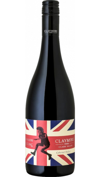 Bottle of Claymore London Calling Cabernet Malbec 2018 wine 750 ml