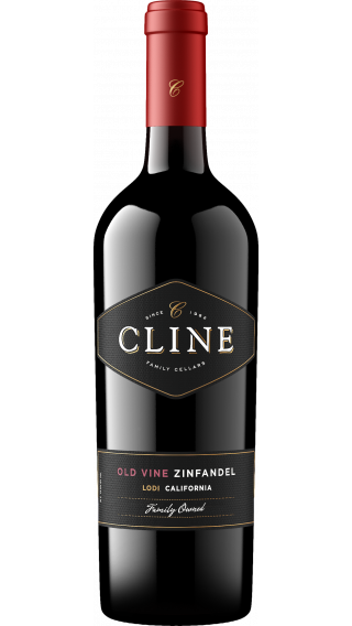 Bottle of Cline Old Vines Zinfandel 2020 wine 750 ml
