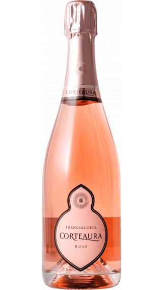 Bottle of Corte Aura Franciacorta Rose wine 750 ml