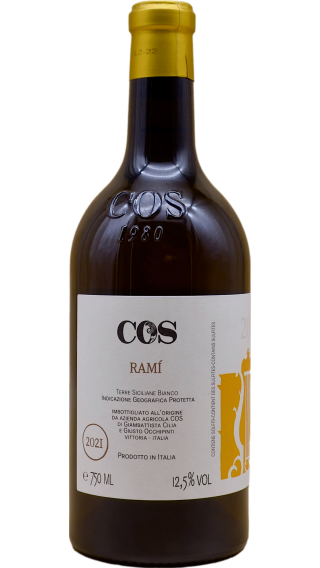 Bottle of COS Rami 2021 wine 750 ml