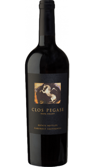 Bottle of Clos Pegase Napa Valley Cabernet Sauvignon 2016 wine 750 ml