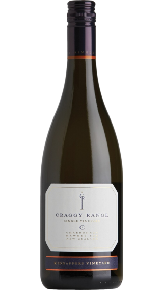 Bottle of Craggy Range Kidnappers Vineyard Chardonnay 2022 wine 750 ml