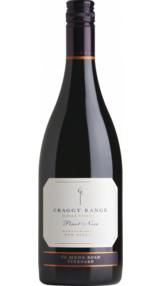 Bottle of Craggy Range Te Muna Road Vineyard Pinot Noir 2017 wine 750 ml