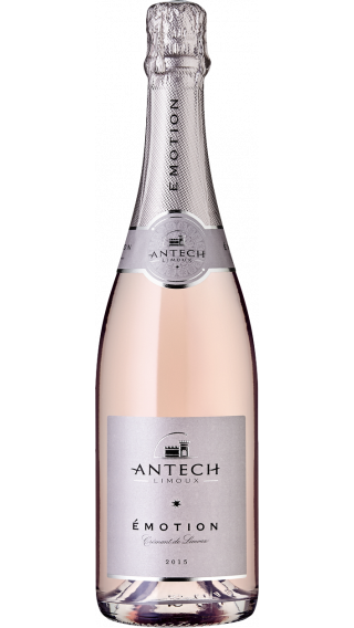 Bottle of Antech Emotion Cremant de Limoux Rose 2018 wine 750 ml