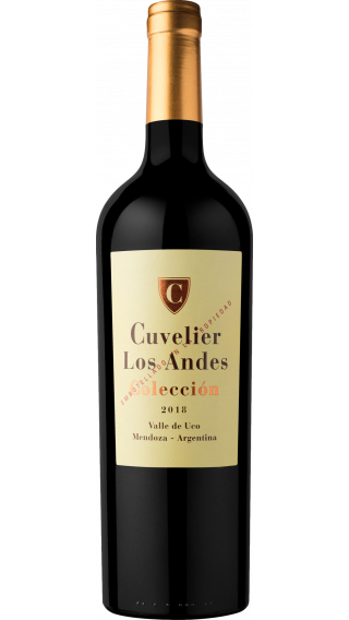 Bottle of Cuvelier Los Andes Coleccion 2018 wine 750 ml