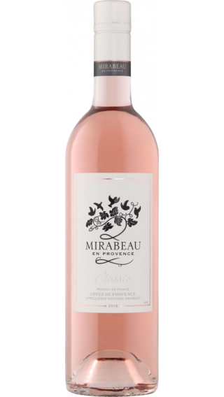 Bottle of Mirabeau Classic Provence Rose 2020 wine 750 ml