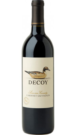 Bottle of Duckhorn Decoy Cabernet Sauvignon 2019 wine 750 ml