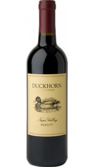 Bottle of Duckhorn Napa Valley Merlot 2013 wine 750 ml