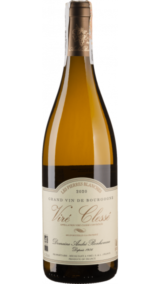 Bottle of Domaine Andre Bonhomme Vire-Clesse Les Pierres Blanches 2020 wine 750 ml