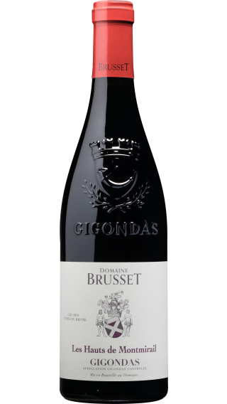 Bottle of Domaine Brusset Les Hauts de Montmirail Gigondas 2022 wine 750 ml