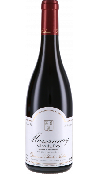 Bottle of Domaine Charles Audoin Marsannay Clos du Roy Rouge 2016 wine 750 ml