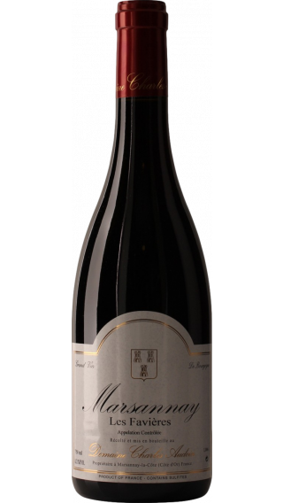 Bottle of Domaine Charles Audoin Marsannay Les Favieres 2017 wine 750 ml