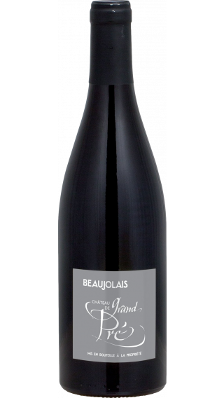 Bottle of Chateau de Grand Pre Beaujolais 2018 wine 750 ml