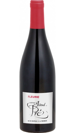 Bottle of Chateau de Grand Pre Fleurie 2018 wine 750 ml