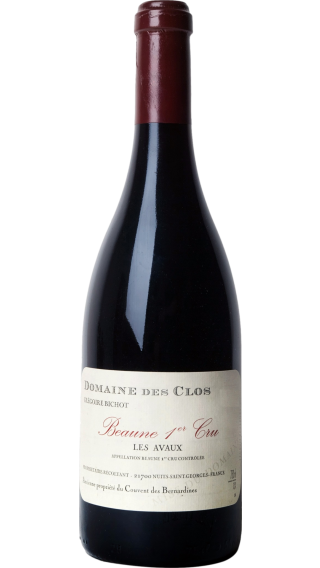 Bottle of Domaine des Clos Beaune Premier Cru Les Avaux 2019 wine 750 ml