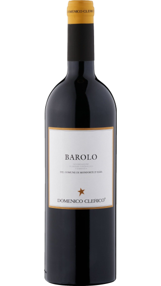 Bottle of Domenico Clerico Barolo 2019 wine 750 ml