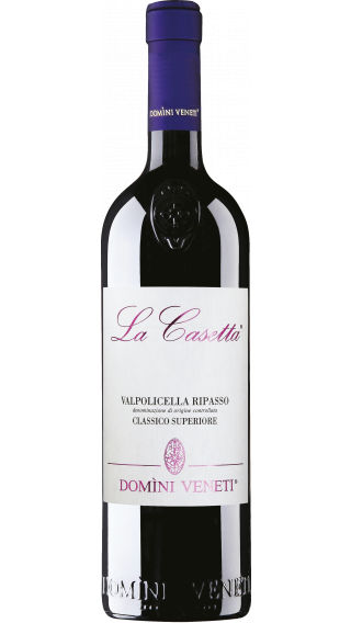 Bottle of Domini Veneti La Casetta Valpolicella Ripasso Superiore 2018 wine 750 ml
