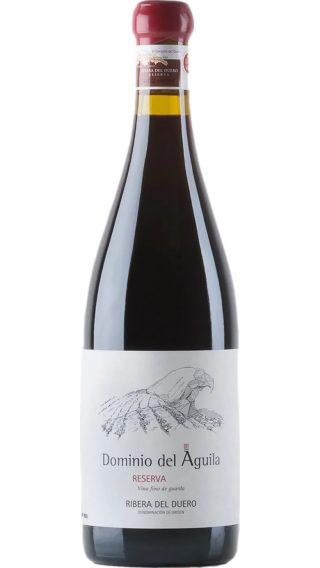 Bottle of Dominio del Aguila Reserva 2019 wine 750 ml