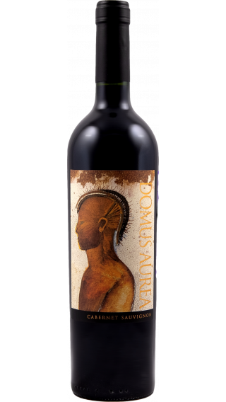Bottle of Domus Aurea Cabernet Sauvignon 2018 wine 750 ml