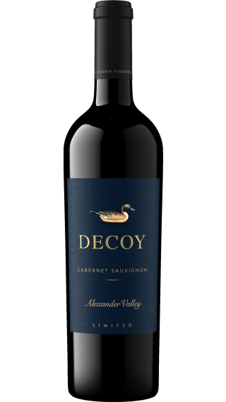 Bottle of Duckhorn Decoy Limited Alexander Valley Cabernet Sauvignon 2019 wine 750 ml