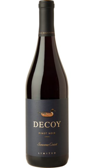 Bottle of Duckhorn Decoy Limited Sonoma Coast Pinot Noir 2021 wine 750 ml