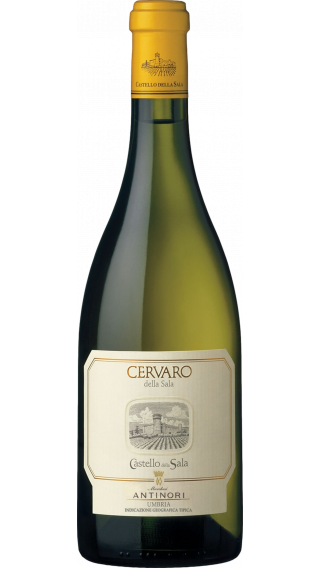 Bottle of Antinori Cervaro della Sala 2018 wine 750 ml