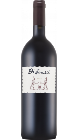 Bottle of Edi Simcic Duet 2019 wine 750 ml