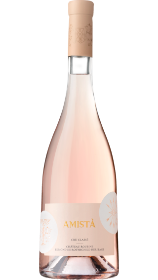 Bottle of Edmond de Rothschild Chateau Roubine Amista Cru Classe Rose 2023 wine 750 ml