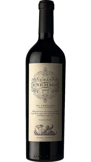 Bottle of El Enemigo Gran Enemigo El Cepillo 2018 wine 750 ml