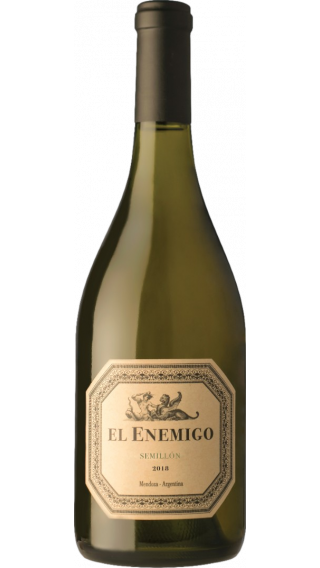 Bottle of El Enemigo Semillon 2018 wine 750 ml