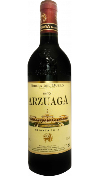 Bottle of Arzuaga Crianza 2014 wine 750 ml