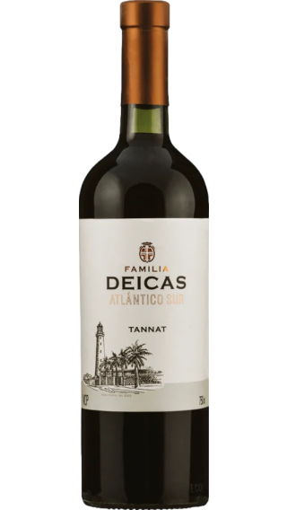 Bottle of Familia Deicas Atlantico Sur Tannat 2021 wine 750 ml