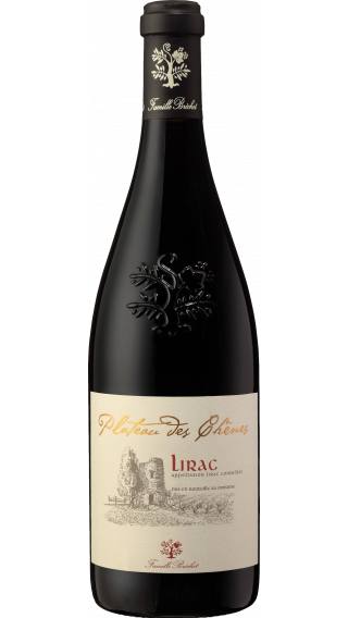 Bottle of Famille Brechet Lirac Plateau des Chenes 2016 wine 750 ml