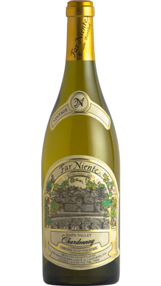 Bottle of Far Niente Chardonnay 2022 wine 750 ml