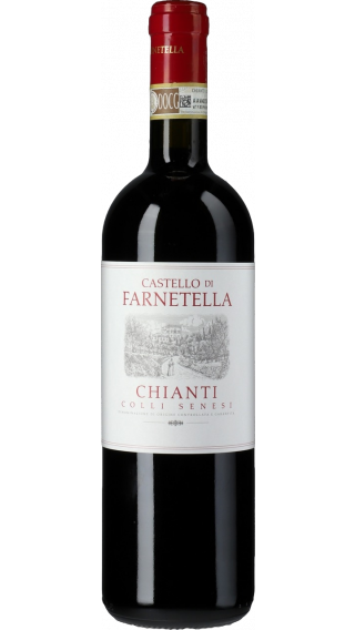 Bottle of Felsina Chianti Colli Senesi Farnetella 2017 wine 750 ml