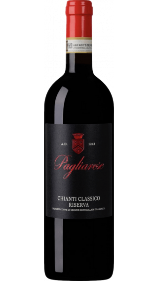 Bottle of Pagliarese Chianti Classico  Riserva 2018 wine 750 ml