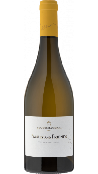Bottle of Feudo Maccari Family and Friends 2018 wine 750 ml