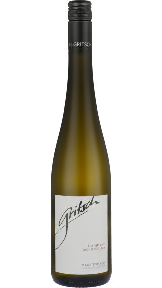 Bottle of FJ Gritsch Gruner Veltliner Kirchpoint Federspiel 2022 wine 750 ml