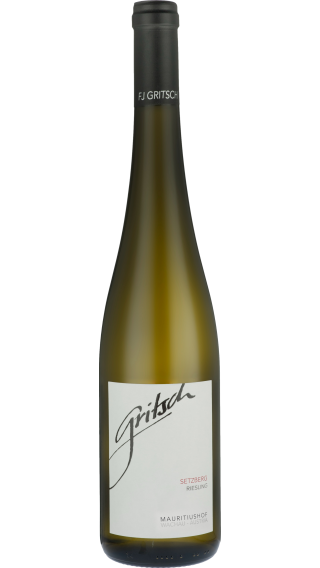 Bottle of FJ Gritsch Riesling Setzberg Smaragd 2022 wine 750 ml