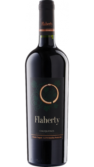 Bottle of Flaherty Tequel Cauquenes 2020 wine 750 ml