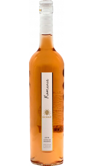 Bottle of Chateau de Berne Romance Rose Cotes de Provence 2016 wine 750 ml